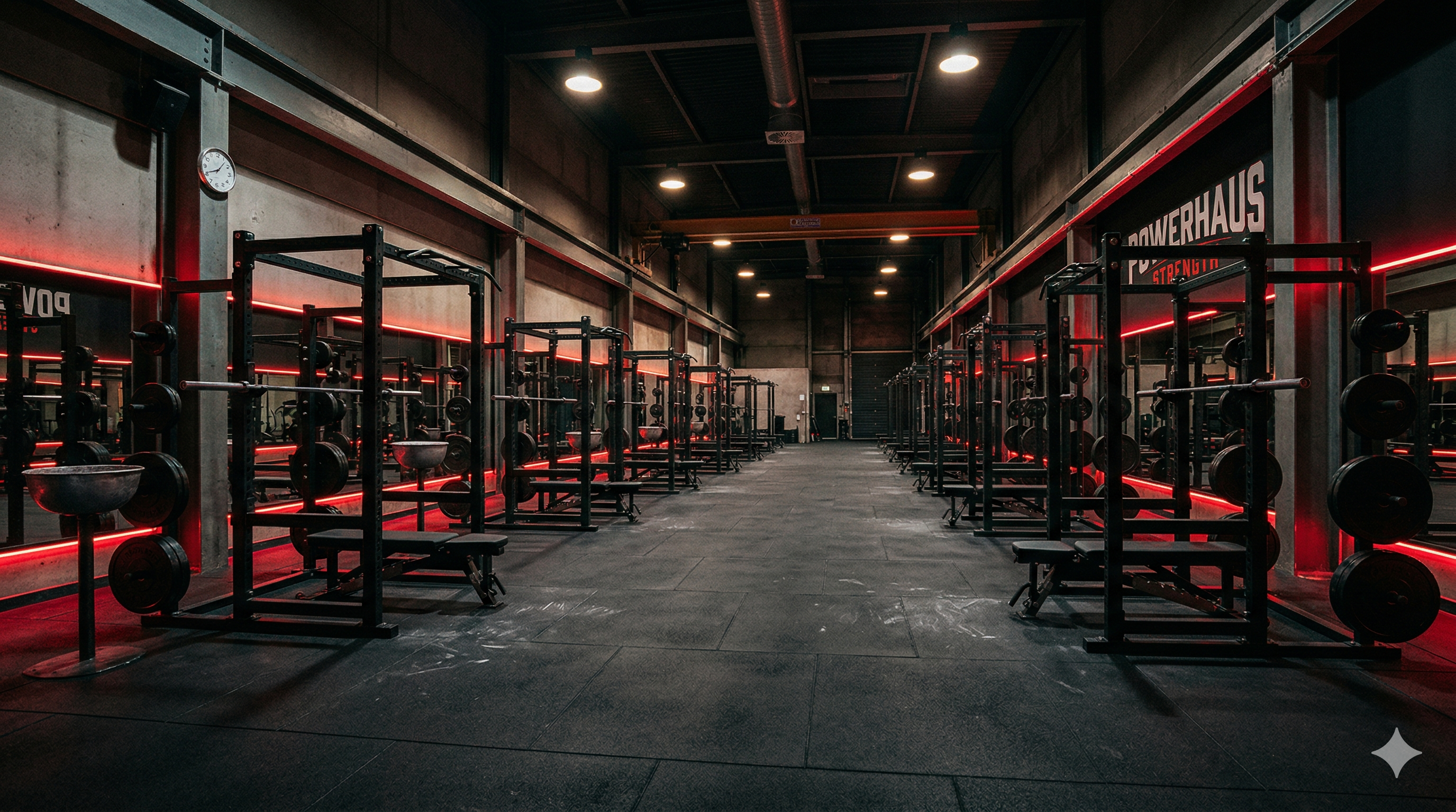 Interior de PRO Strength Irún — 600m² de equipamiento de alto rendimiento